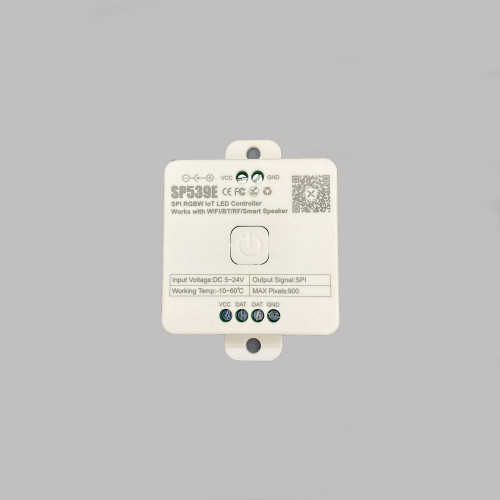 Управление светодиодной лентой Контроллер SPI SP539E WiFi RGBW max pixels 900