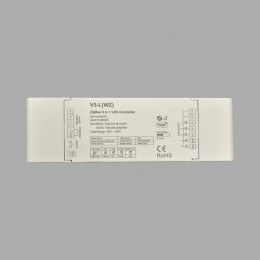 Контроллер V5-L Zigbee WiFi RGBW/RGB+CCT/DIM 12/24V, 360/720W