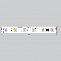 Светодиодная лента адресная SPI RGB 19.2W 24V 5050 60LED бегущий огонь