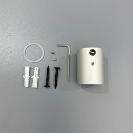 Коннектор питания накладной (алюминий)