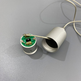 Коннектор питания с подвесом (алюминий)