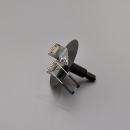 Крепление встраиваемое черное