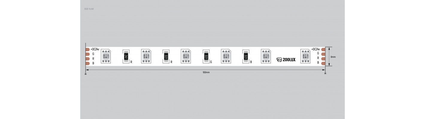 Лента цветная 
